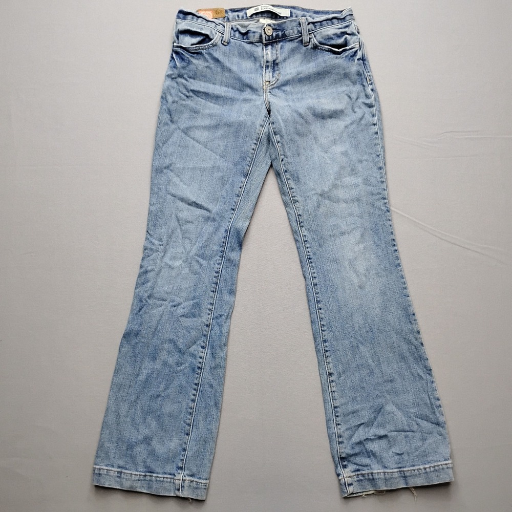 Gap 1969 Original Long and Lean Blue Denim Jeans Womens 6R 4115